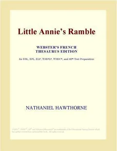 Little Annie's Ramble by Nathaniel Hawthorne, book cover