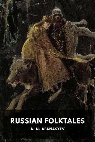Russian Folktales by A. N. Afanasyev, book cover