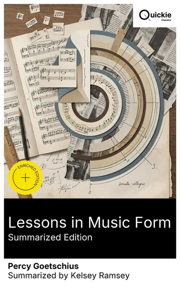 Lessons In Music Form by Percy Goetschius, book cover