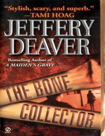 The Bone Collector by Jeffery Deaver, book cover
