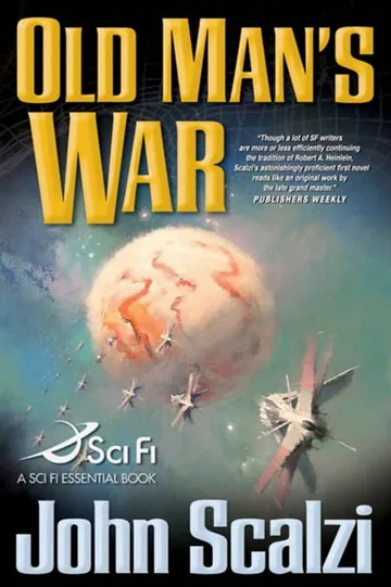 Old Man's War by John Scalzi, book cover