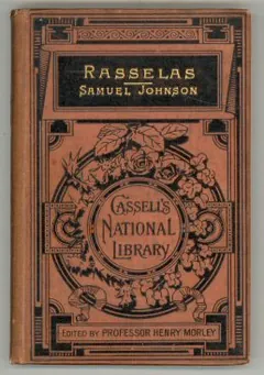 Rasselas, Prince of Abyssinia by Samuel Johnson, book cover