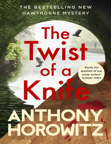 The Twist of a Knife by Anthony Horowitz, book cover