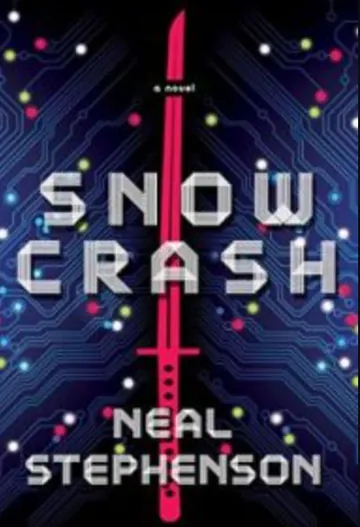 Snow Crash by Neal Stephenson, book cover