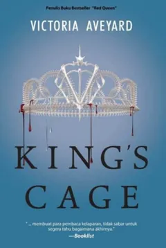 King's Cage by Victoria Aveyard, book cover