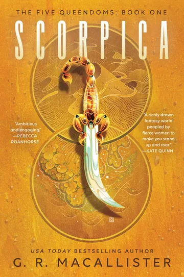 Scorpica by G. R. Macallister, book cover