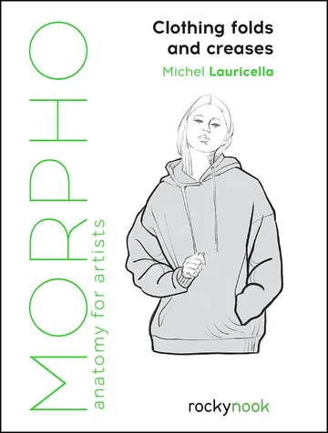 Morpho: Clothing Folds and Creases by Michel Lauricella, book cover