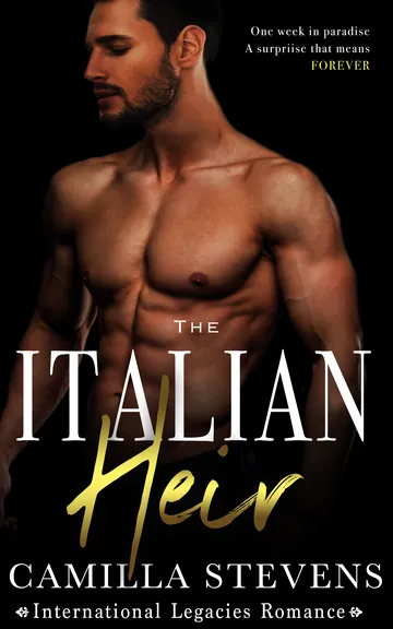 The Italian Heir by Camilla Stevens, book cover