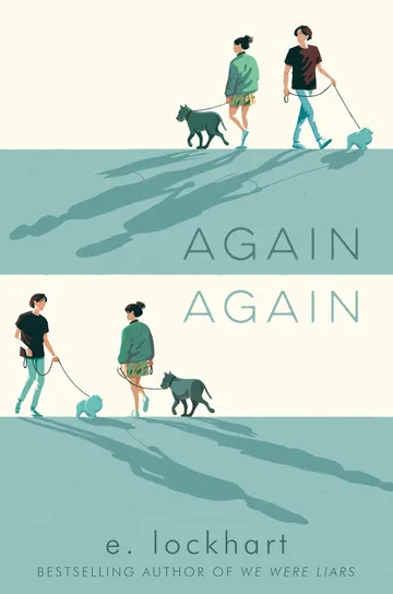 Again Again by E. Lockhart, book cover