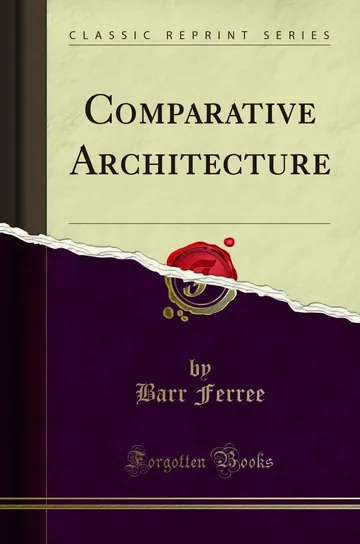 Comparative Architecture by Barr Ferree, book cover