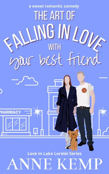 The Art of Falling in Love with Your Best Friend by Anne Kemp, book cover