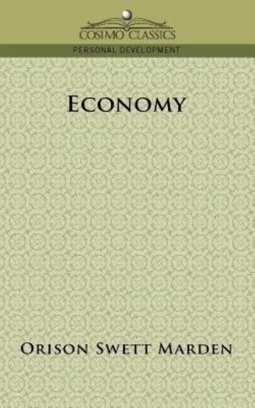 Economy by Orison Swett Marden, book cover