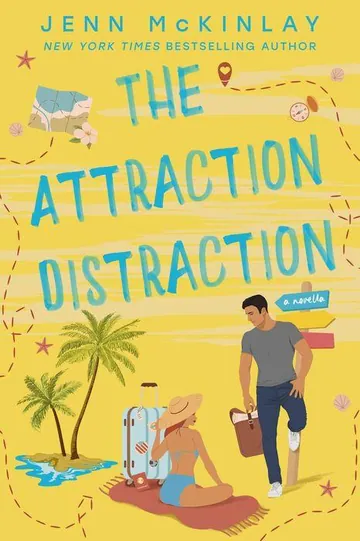 The Attraction Distraction by Jenn McKinlay, book cover