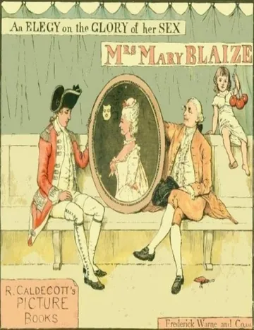 An Elegy on the Glory of Her Sex, Mrs. Mary Blaize by Oliver Goldsmith, book cover