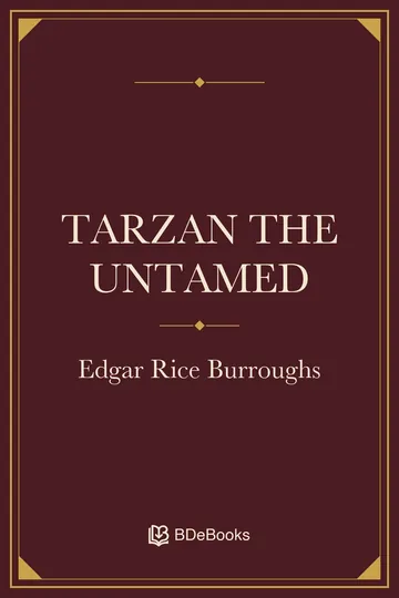 Tarzan the Untamed by Edgar Rice Burroughs, book cover