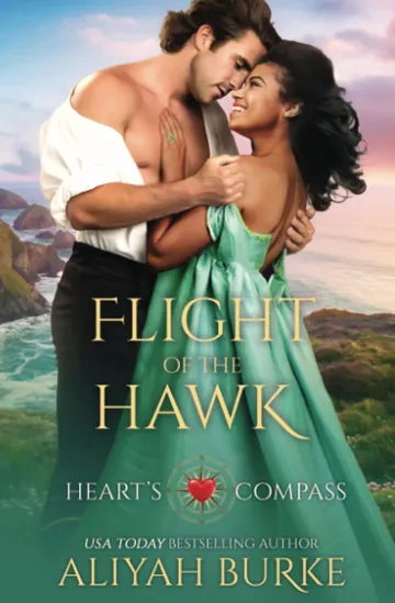 Flight of the Hawk by Aliyah Burke, book cover