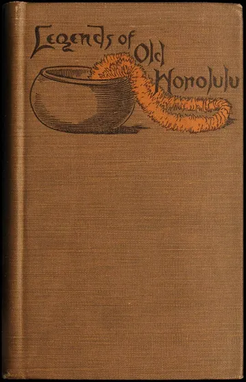 Legends of Old Honolulu (Mythology) by W. D. Westervelt, book cover