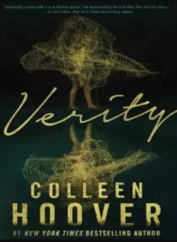 Verity by Colleen Hoover, book cover