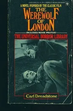 The Werewolf of London by Carl Dreadstone, book cover