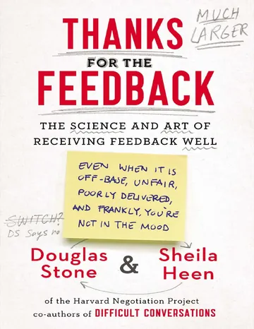 Thanks for the Feedback by Douglas Stone, book cover