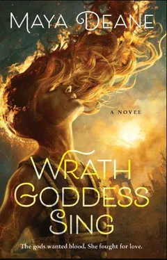 Wrath Goddess Sing by Maya Deane, book cover