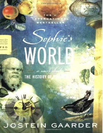 Sophie's World by Jostein Gaarder, book cover