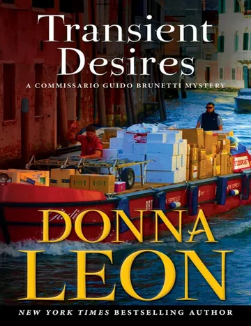 Transient Desires by Donna Leon, book cover