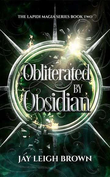 Obliterated by Obsidian by Jay Leigh Brown, book cover