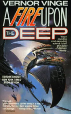 A Fire Upon the Deep by Vernor Vinge, book cover