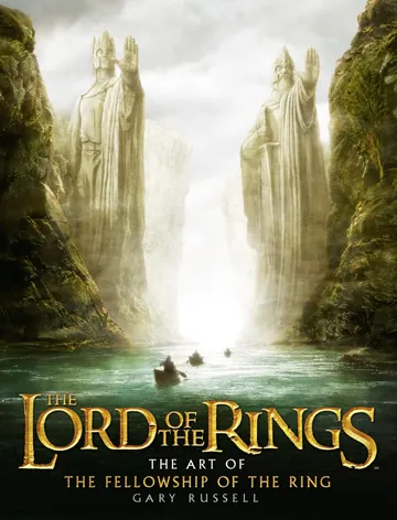The Art of the Fellowship of the Ring by Gary Russell, book cover