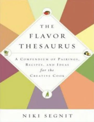 Flavour Thesaurus by Niki Segnit, book cover