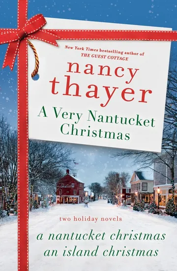 A Very Nantucket Christmas by Nancy Thayer, book cover