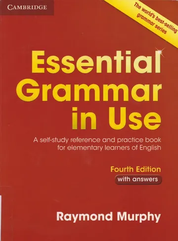 Essential Grammar in Use with Answers by Raymond Murphy, book cover