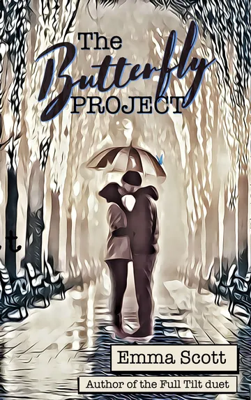 The Butterfly Project by Emma Scott, book cover