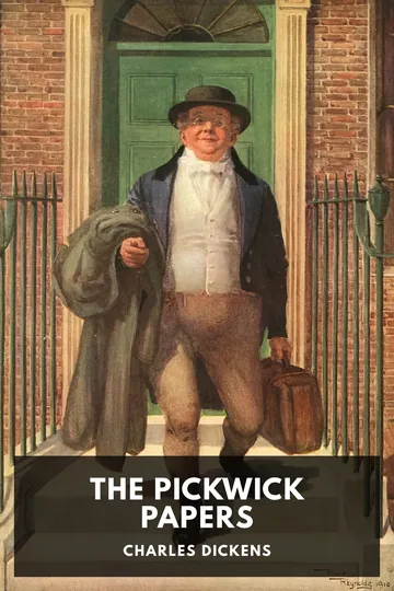 The Pickwick Papers by Charles Dickens, book cover