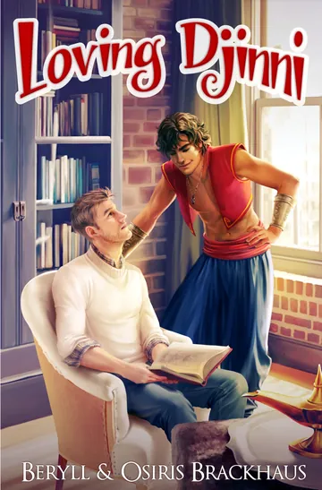 Loving Djinni by Beryll Brackhaus, book cover
