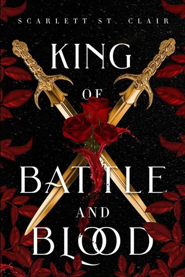 King of Battle and Blood by Scarlett St. Clair, book cover