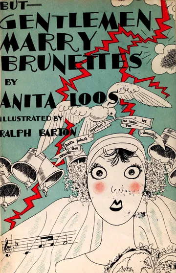 But Gentlemen Marry Brunettes by Anita Loos, book cover