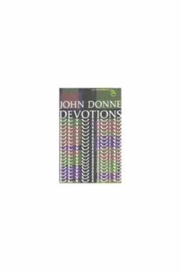 Devotions Upon Emergent Occasions by John Donne, book cover