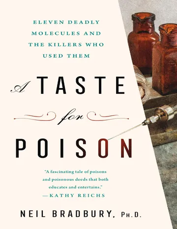 A Taste for Poison by Neil Bradbury, book cover