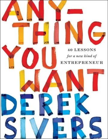 Anything You Want by Derek Sivers, book cover