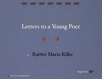 Letters to a Young Poet by Rainer Maria Rilke, book cover