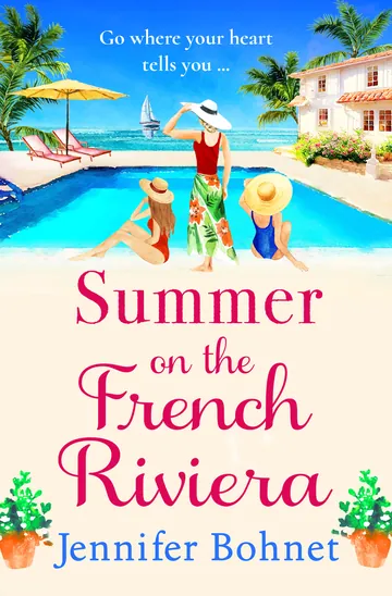 Summer on the French Riviera by Jennifer Bohnet, book cover