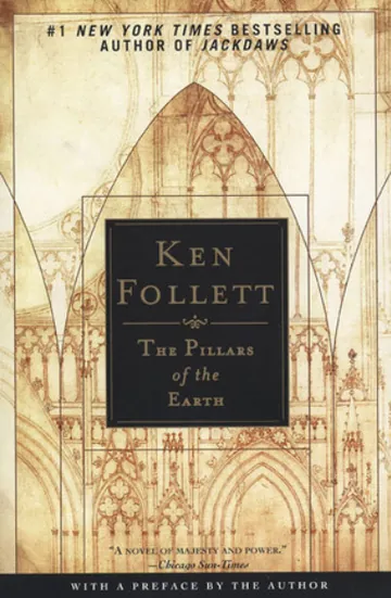 The Pillars of the Earth by Ken Follett, book cover