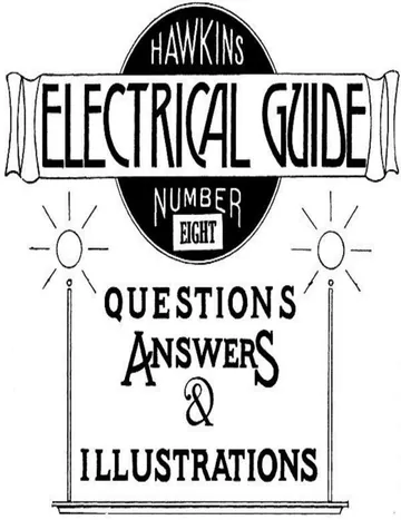 Hawkins Electrical Guide V. 08 by Nehemiah Hawkins, book cover