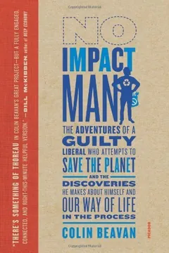 No Impact Man by Colin Beavan, book cover