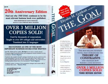 The Goal by Eliyahu M. Goldratt, book cover