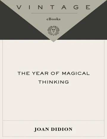 The Year of Magical Thinking by Joan Didion, book cover