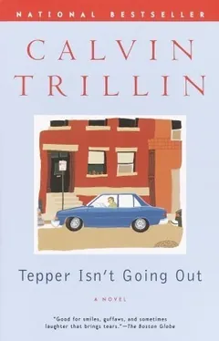 Tepper Isn't Going Out by Calvin Trillin, book cover