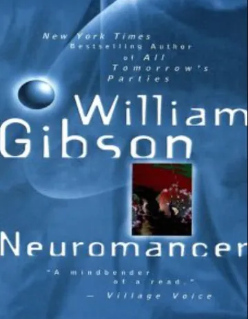 Neuromancer by William Gibson, book cover